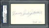 Harvey "Suds" Sutherland Autographed 3x5 Index Card Detroit Tigers PSA/DNA #83862439