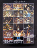 1978-79 NBA Champions Seattle Supersonics Autographed 17x22 Poster Photo With 9 Total Signatures Including Fred Brown & Lenny Wilkens MCS Holo #51052