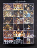 1978-79 NBA Champions Seattle Supersonics Autographed 17x22 Poster Photo With 9 Total Signatures Including Fred Brown & Lenny Wilkens MCS Holo #51051