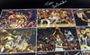 1978-79 NBA Champions Seattle Supersonics Autographed 17x22 Poster Photo With 9 Total Signatures Including Fred Brown & Lenny Wilkens MCS Holo #51045