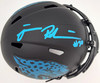 James Robinson Autographed Jacksonville Jaguars Eclipse Black Speed Mini Helmet Beckett BAS Stock #191011 James Robinson Autographed Jacksonville Jaguars Eclipse Black Speed Mini Helmet Beckett BAS Stock #191011