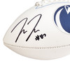 Pat Freiermuth Autographed Penn State Nittany Lions White Logo Football Beckett BAS Stock #191170