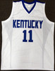 Kentucky Wildcats John Wall Autographed White Jersey Beckett BAS Stock #192169