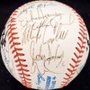 1989 Seattle Mariners Team Autographed Official AL Baseball With 24 Signatures Including Ken Griffey Jr. Rookie Beckett BAS #AA01196