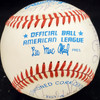 1983 Seattle Mariners Autographed Official AL Baseball With 26 Total Signatures Including Gaylord Perry SKU #192471