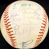 1986 Seattle Mariners Autographed Official AL Baseball With 25 Total Signatures Including Dick Williams SKU #192484