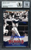 Rod Carew Autographed 2015 Leaf Heroes of Baseball Card #49 Minnesota Twins Auto Grade Gem Mint 10 Beckett BAS #12751968