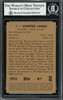 Chipper Jones Autographed 2001 Bowman Heritage Card #1 Atlanta Braves Beckett BAS #12750505