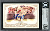 Chipper Jones Autographed 2012 Topps Allen & Ginter Card #33 Atlanta Braves Beckett BAS Stock #193133