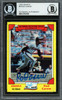 Rod Carew Autographed 1982 Topps Drakes Card #6 California Angels Beckett BAS #12753705