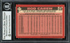 Rod Carew Autographed 1986 O-Pee-Chee Card #371 California Angels Beckett BAS Stock #193250