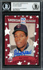Rod Carew Autographed 2002 Topps American Pie Card #AS-RC Minnesota Twins Beckett BAS #12754122