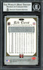 Rod Carew Autographed 2006 Fleer Greats of the Game Card #77 Minnesota Twins Beckett BAS #12754167