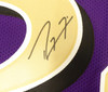 Baltimore Ravens Ray Lewis Autographed Purple Jersey JSA Stock #193495