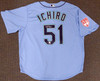 Seattle Mariners Ichiro Suzuki Autographed Blue Majestic 2019 Spring Training Jersey Size XXL IS Holo SKU #193828820