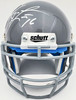 Ryan Leaf Autographed Washington State Cougars Gray Schutt Mini Helmet Beckett BAS QR Stock #193978