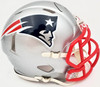 SALE! Tom Brady Autographed New England Patriots Replica Speed Mini Helmet Fanatics Stock #193988