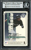 Ichiro Suzuki Autographed 2001 Upper Deck Victory Rookie Card #564 Seattle Mariners Beckett BAS Stock #194126