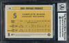 Ichiro Suzuki Autographed 2001 Upper Deck Vintage Rookie Card #346 Seattle Mariners Auto Grade Gem Mint 10 Beckett BAS Stock #194284