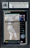 Ichiro Suzuki Autographed 2001 Upper Deck MVP Rookie Card #60 Seattle Mariners Auto Grade Gem Mint 10 Signed in Blue Beckett BAS Stock #194285