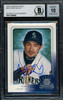 Ichiro Suzuki Autographed 2003 Donruss Diamond Kings Card #54 Seattle Mariners Auto Grade Gem Mint 10 Beckett BAS Stock #194340