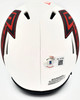 Matt Ryan Autographed Atlanta Falcons Lunar Eclipse White Speed Mini Helmet Beckett BAS QR Stock #194404