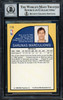 Sarunas Marciulionis Autographed 1990-91 Hoops Rookie Card #115 Golden State Warriors Auto Grade Gem Mint 10 Beckett BAS #13016618