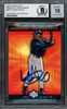 Ichiro Suzuki Autographed 2002 Upper Deck Breakout Performers Card #BP1 Seattle Mariners Auto Grade Gem Mint 10 Beckett BAS #13018576