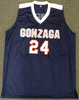 Gonzaga Bulldogs Corey Kispert Autographed Blue Jersey MCS Holo Stock #194889