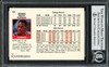 Dennis Rodman Autographed 1991-92 Hoops Card #64 Detroit Pistons Beckett BAS Stock #195016