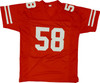 San Francisco 49ers Keena Turner Autographed Red Jersey Beckett BAS Stock #195246