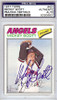 Mickey Scott Autographed 1977 Topps Card #401 California Angels PSA/DNA #83306601