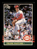 Frank Pastore Autographed 1985 Donruss Card #550 Cincinnati Reds SKU #195525