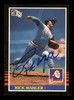 Rick Mahler Autographed 1985 Donruss Card #385 Atlanta Braves SKU #195545