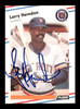 Larry Herndon Autographed 1988 Fleer Card #59 Detroit Tigers SKU #195672