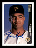 Ramon Morel Autographed 1996 UD Collectors Choice Rookie Card #679 Pittsburgh Pirates SKU #195721