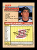Roberto Bobby Munoz Autographed 1992 Bowman Rookie Card #523 New York Yankees SKU #195722