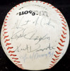 1983 Arizona State Autographed Official Wilson Baseball With 24 Signatures Including Barry Bonds Pre-Rookie Beckett BAS #AA01887