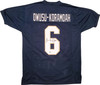 Notre Dame Fighting Irish Jeremiah Owusu-Koramoah Autographed Blue Jersey Beckett BAS Stock #196089