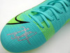 Mason Mount Autographed Teal Nike Mercurial Cleat Shoe Chelsea F.C. Size 9 Beckett BAS #K06308