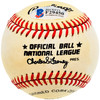 Billy Loes Autographed Official NL Baseball Brooklyn Dodgers Beckett BAS #F29450