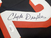 Portland Trail Blazers Clyde Drexler Autographed Black Jersey JSA Stock #197006