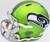 Seattle Seahawks Unsigned Green Flash Alternate Full Size Speed Replica Helmet Stock #197053