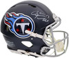 Ryan Tannehill Autographed Tennessee Titans Blue Full Size Authentic Speed Helmet Beckett BAS QR Stock #197142