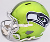 Kam Chancellor Autographed Seattle Seahawks Flash Green Full Size Replica Speed Helmet MCS Holo Stock #197181