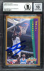 Shaquille Shaq O'Neal Autographed 1992-93 Fleer Rookie Card #298 Orlando Magic Beckett BAS #13314674