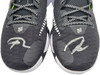 Giannis Antetokounmpo Autographed Black Nike Immortality Shoes Milwaukee Bucks Size 13 Pair Beckett BAS QR Stock #197430