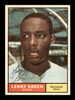 Lenny Green Autographed 1961 Topps Card #4 Minnesota Twins SKU #197758