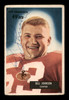 Bill Johnson Autographed 1955 Bowman Card #46 San Francisco 49ers SKU #198022