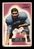 Charlie Ane Autographed 1955 Bowman Rookie Card #59 Detroit Lions SKU #198033